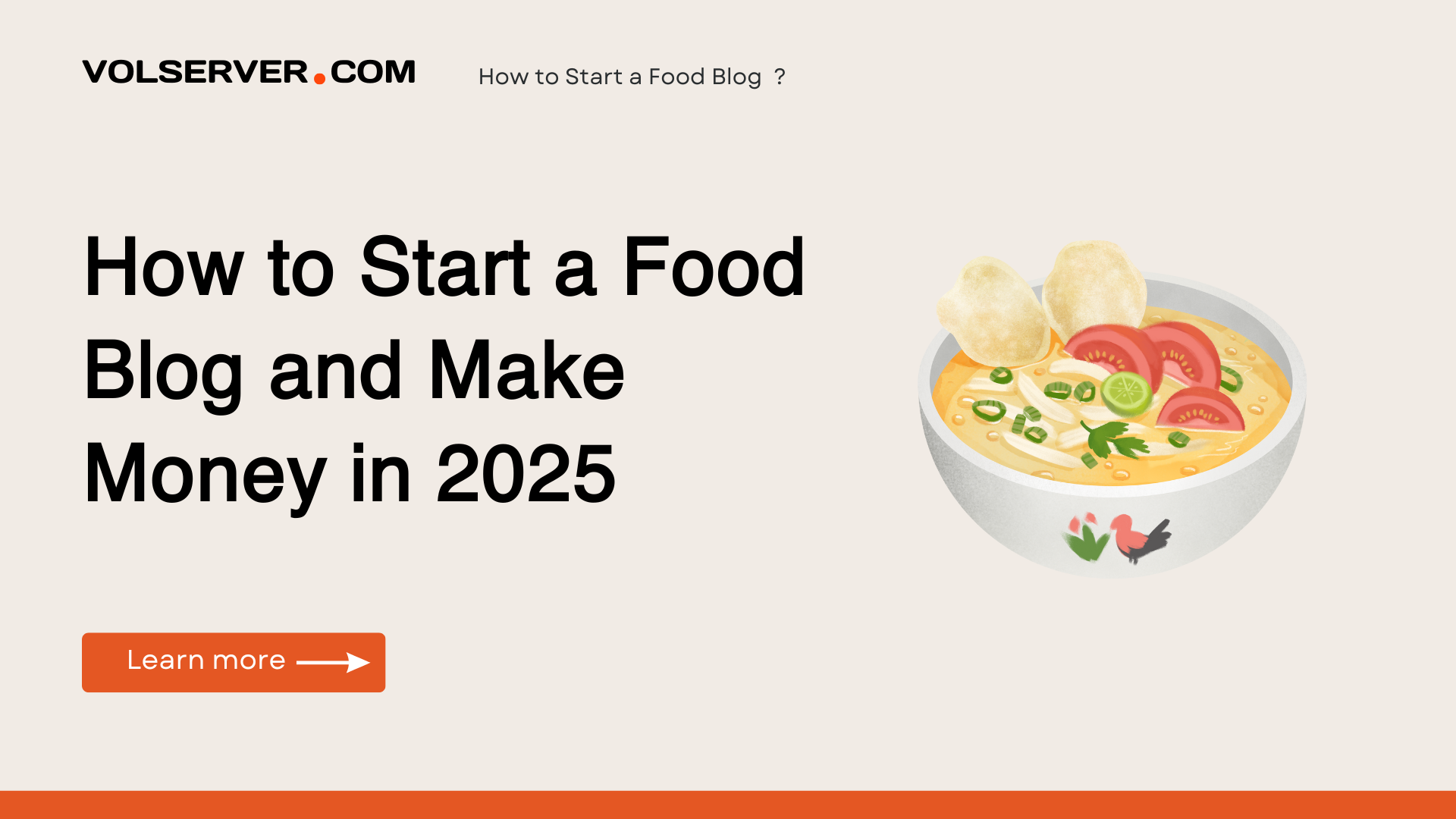 How to Start a Food Blog and Make Money in 2025